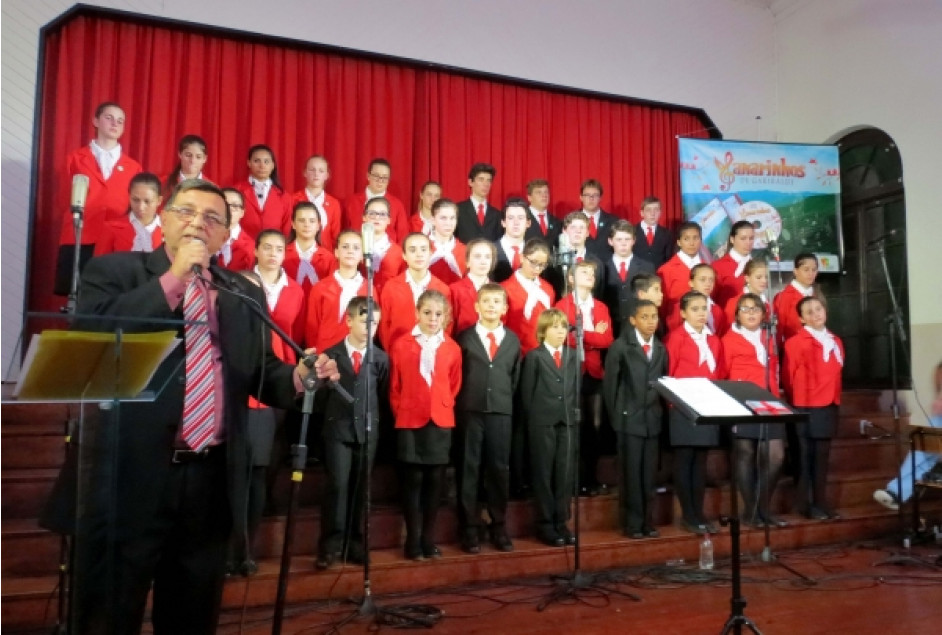 Coro Canarinhos de Garibaldi lança CD 
