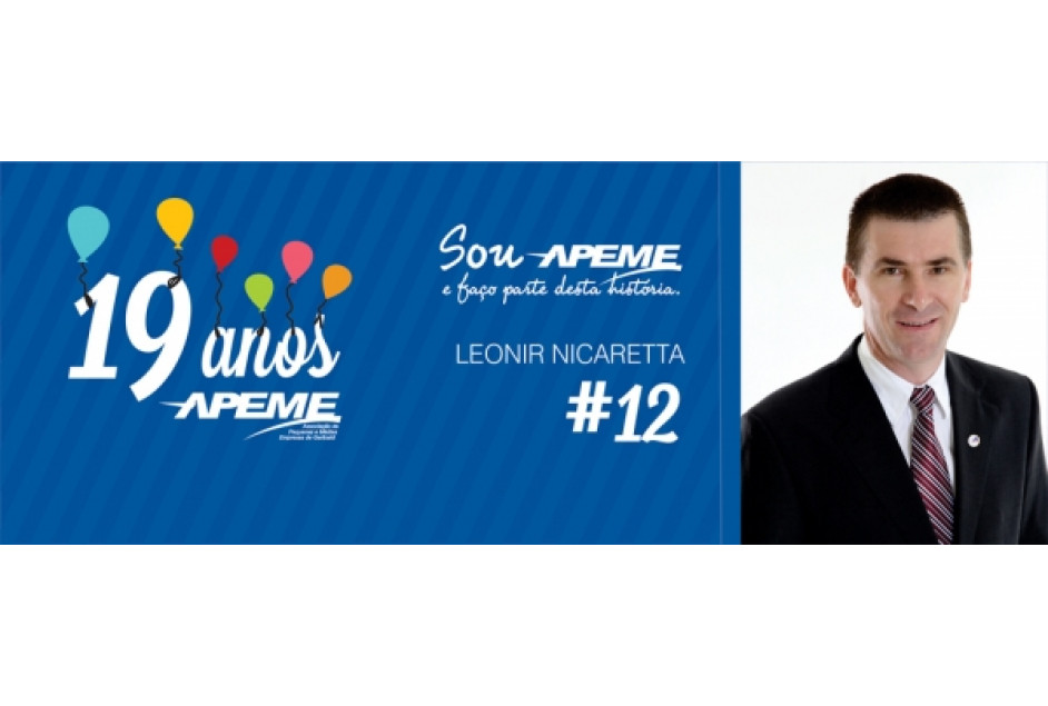 “Sou APEME e faço parte desta história” com Leonir Nicaretta