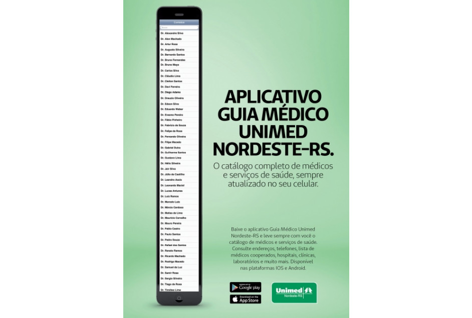 Aplicativo Guia Médico Unimed está disponível