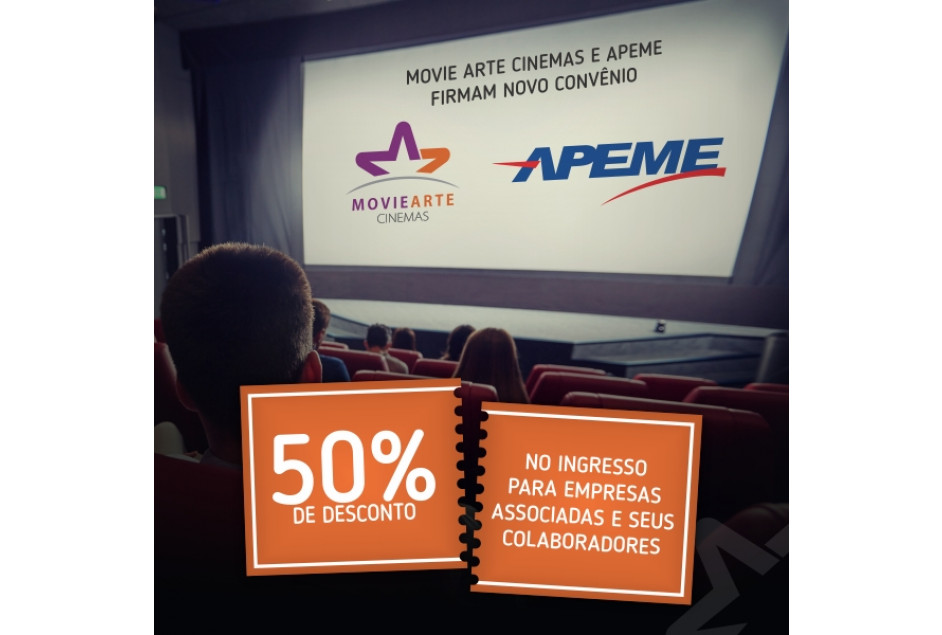 Associado Apeme tem 50% de desconto no cinema
