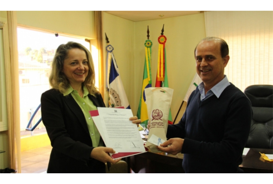 Garibaldi firma protocolo de irmandade com San Rafael