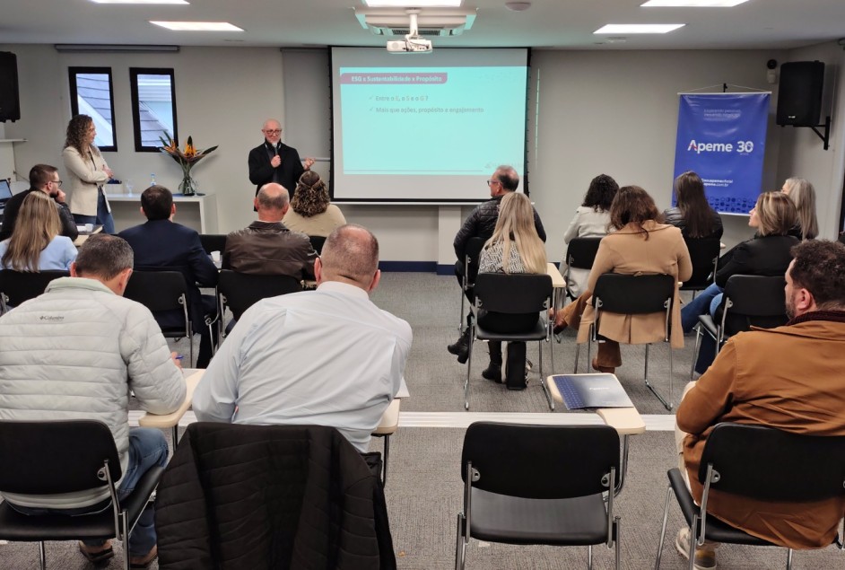 Conceitos ESG em pauta durante café da manhã na Apeme