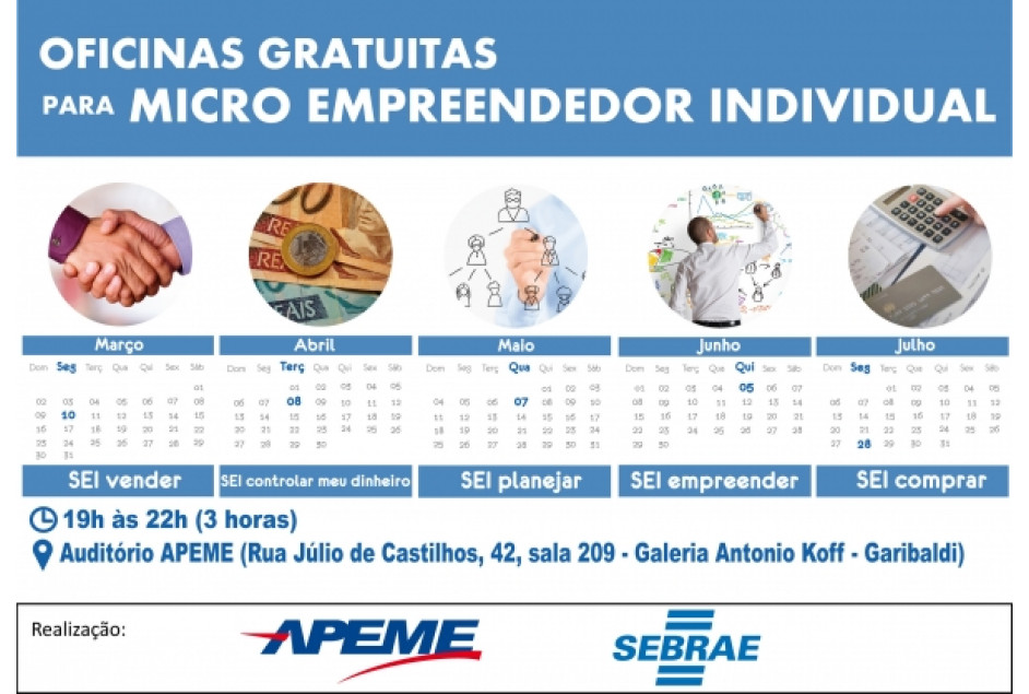 Oficina "Sei vender" com inscrições abertas para MEIs