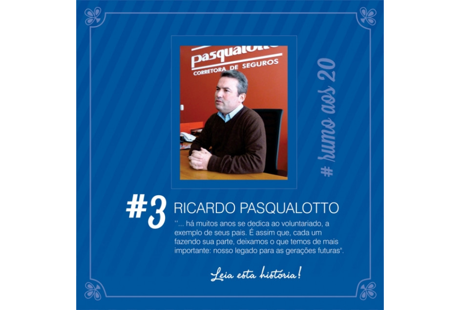 “Sou APEME e faço parte desta história” com Ricardo Pasqualotto