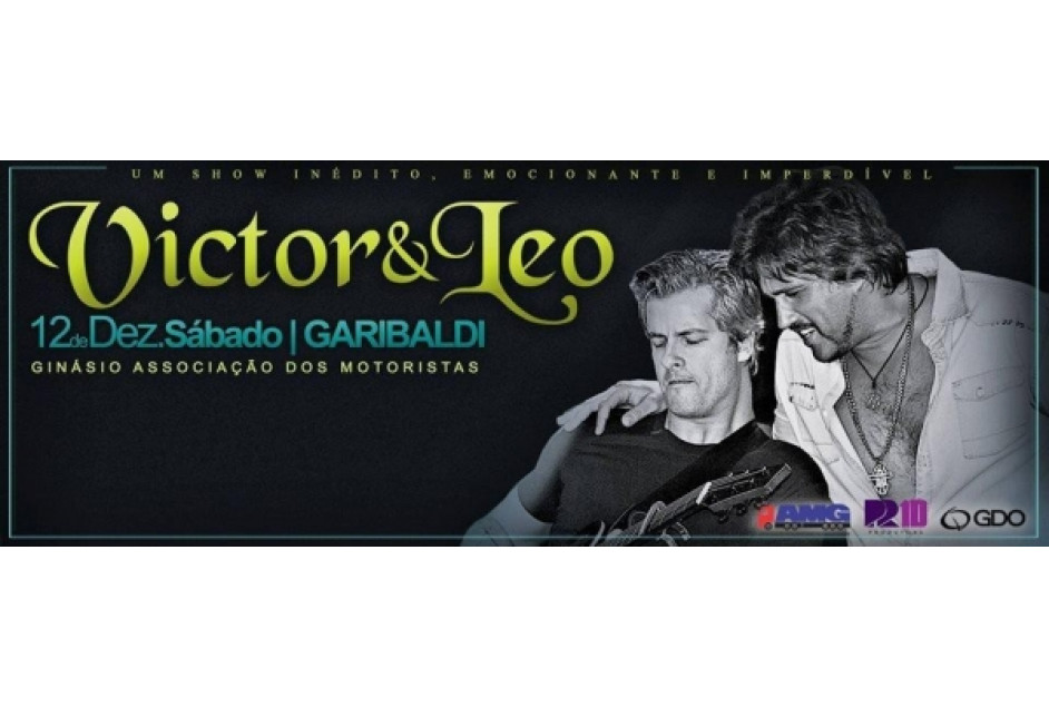 Pré venda de ingressos para o show de Victor & Leo é neste sábado