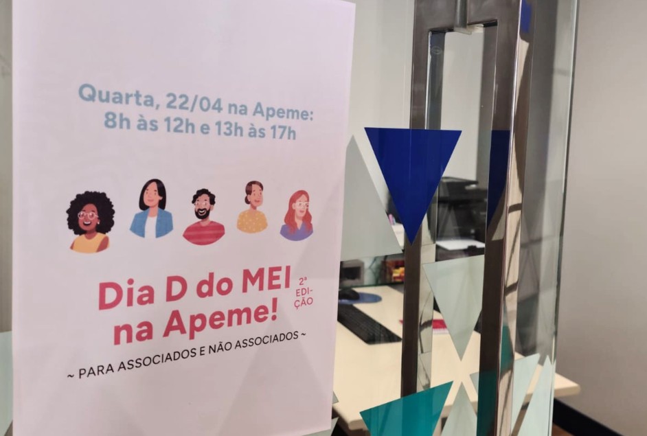 2º Dia D do MEI acontece no dia 22/04, na Apeme